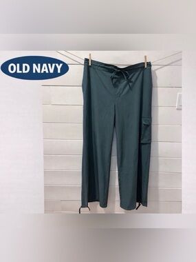 Old Navy Slate Blue Quick-Dry Utility Pants – Size M tall– NWOT